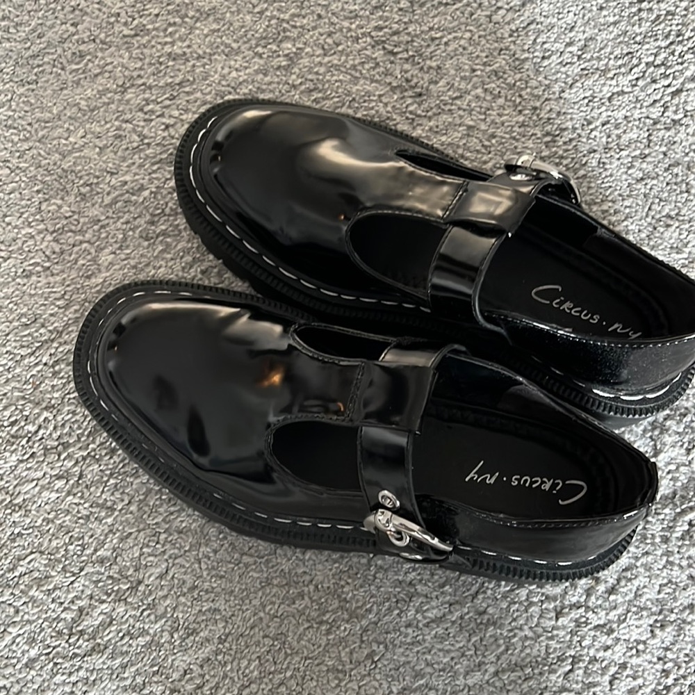 Circus by Sam Edelman patent Mary Janes, size 7, worn twice, excellent condition